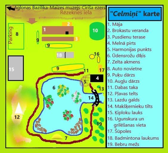 Idilliska Latgaliesu Lauku Maja Ar Melno Pirti Villa Aglona Exteriör bild
